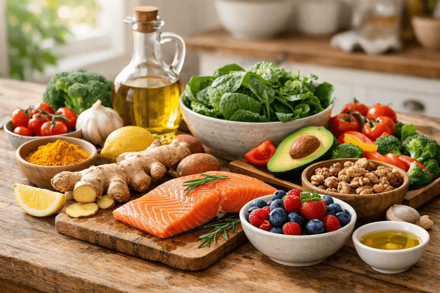 Anti-Inflammatory Foods: Natural Healing Through Nutrition
